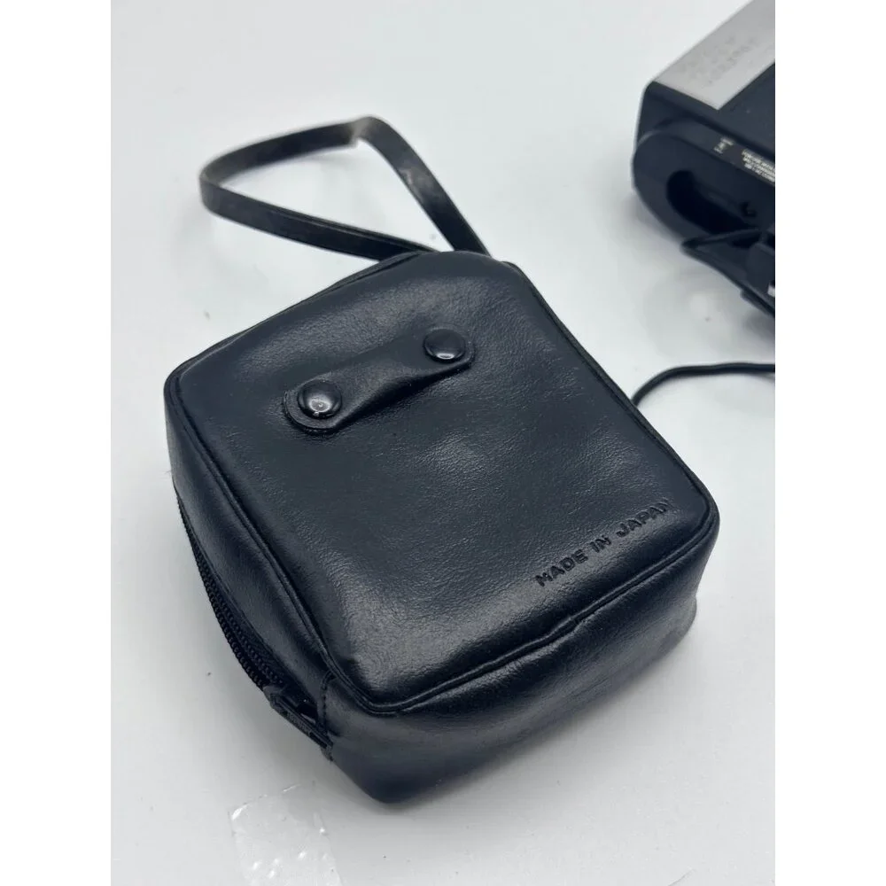 Vintage Vivitar 152 Electronic Flash With Leather Case & Sync Cord